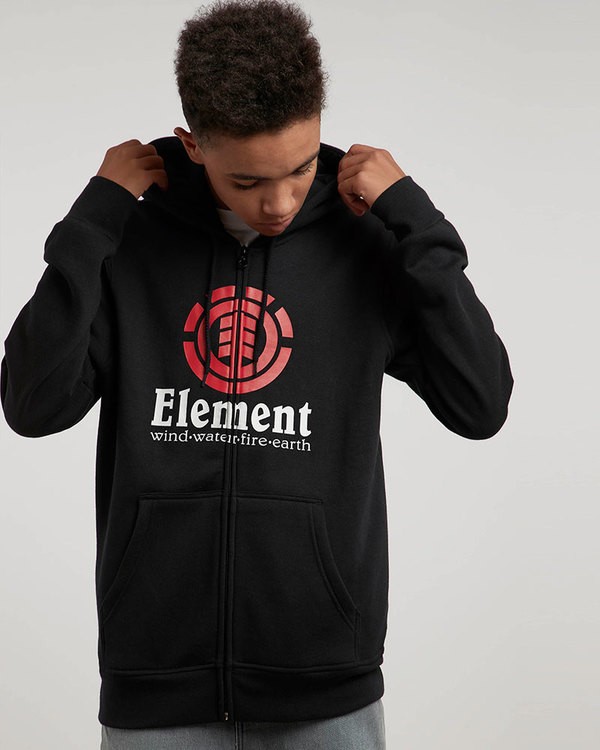 1 Vertical Zip Hood - sweat pour Homme  L1ZHA8ELF8 Element