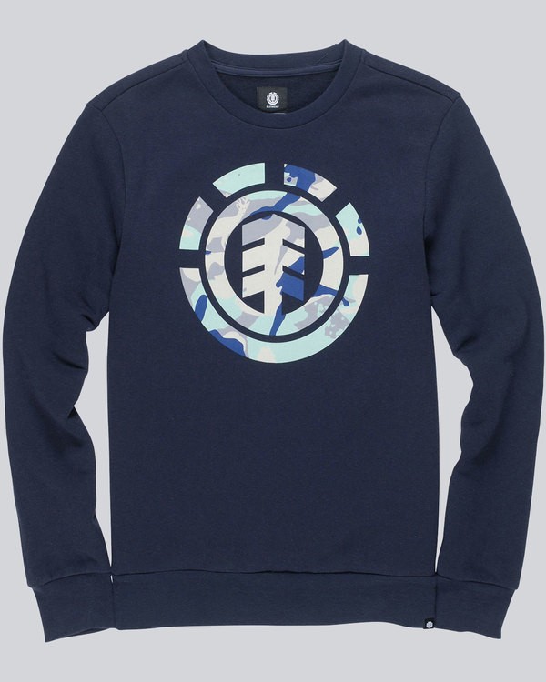 0 Spirit Camo Crew Boy - Fleece for Boys  L2CRA5ELF8 Element