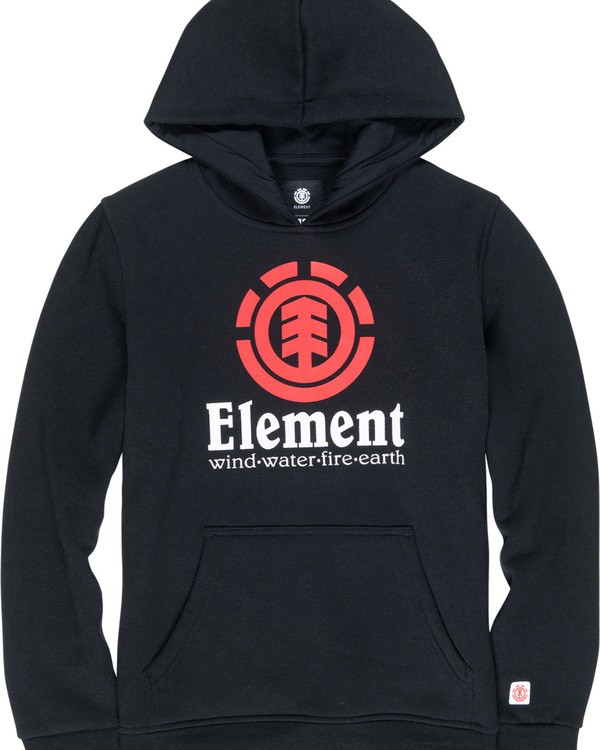 0 Vertical Boy - Hoodie Black L2HOA2ELF8 Element