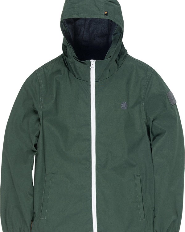 0 Alder Boy - Veste  à capuche pour Garçon Vert L2JKA2ELF8 Element