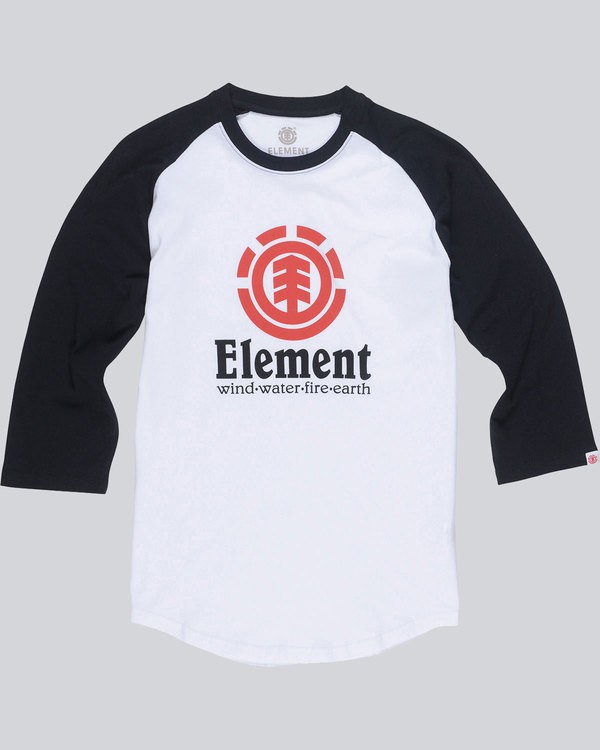 0 Vertical Raglan Boy - Tee Shirt for Boys  L2LSA1ELF8 Element