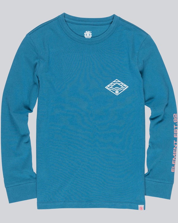 0 Layer Ls Boy - Tee Shirt for Boys Blue L2LSA5ELF8 Element