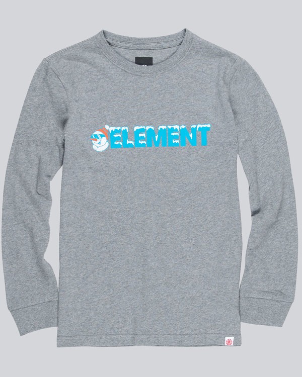 0 Snow Ls Boy 1 - camiseta para Chicos  L2LSA7ELF8 Element
