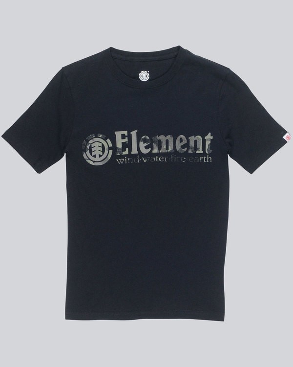 0 Bark Horizontal Ss B - Tee Shirt for Boys Schwarz L2SSA7ELF8 Element