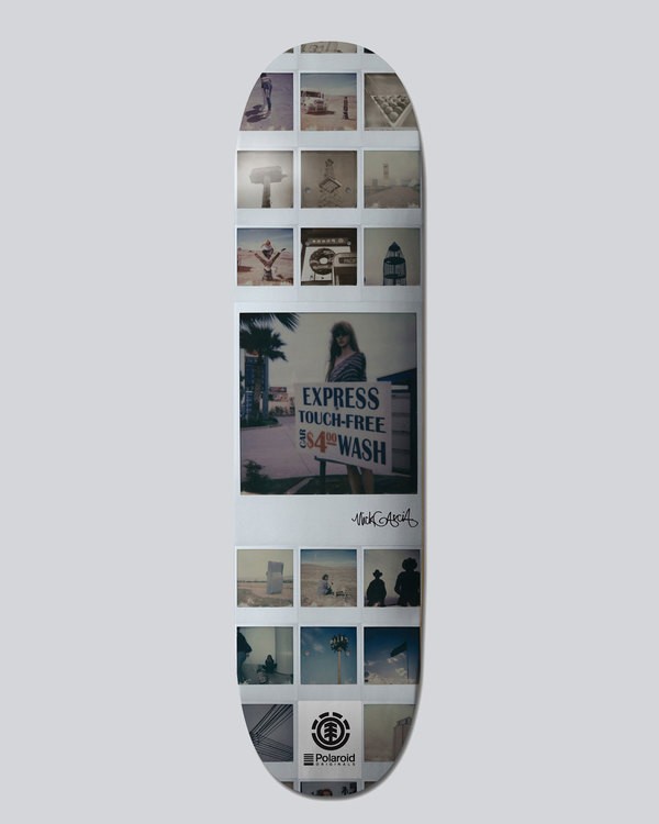 0 Polaroid Garcia 8.2 - Deck  L4DCHLELF8 Element
