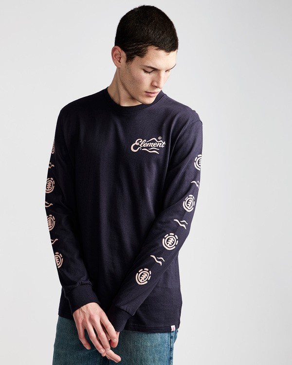 0 Valley Ls - camiseta para Hombre  N1LSA3ELP9 Element