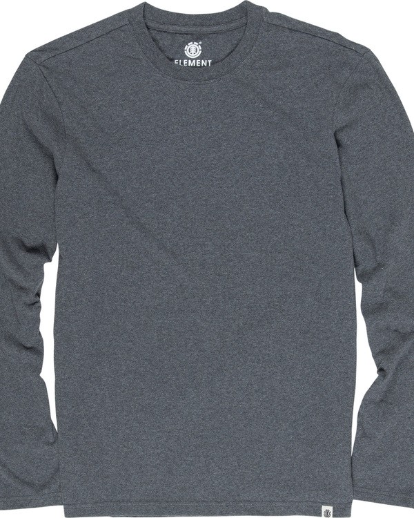 0 Basic Crew - Camiseta de manga larga para Hombre  N1LSA9ELP9 Element