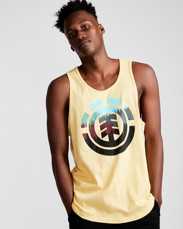 0 Glimpse Icon Tank - Tee Shirt for Men  N1SGA2ELP9 Element