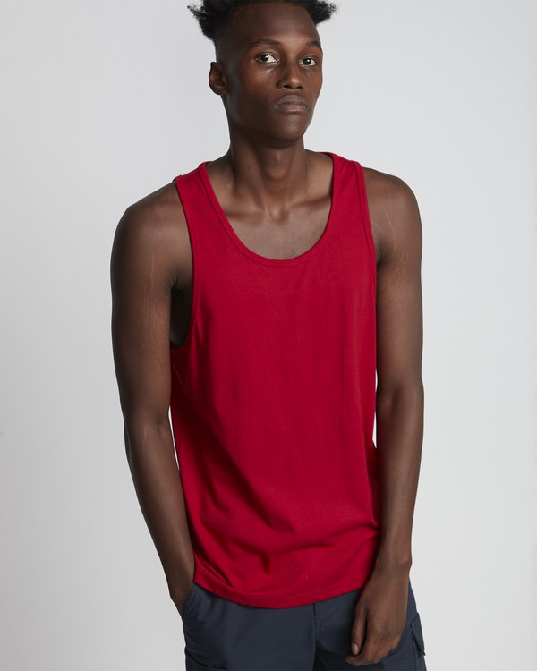 1 Basic - Débardeur pour Homme Rouge N1SGA6ELP9 Element