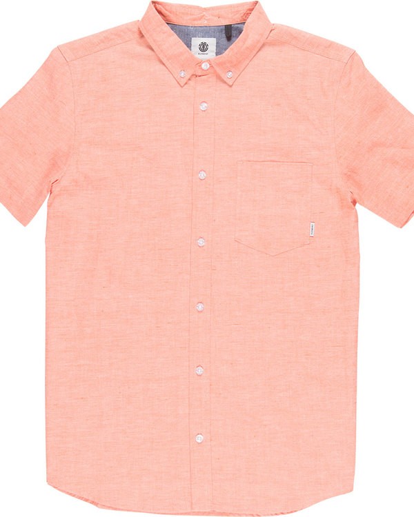 3 Greene Neps Ss - camicia da Uomo Red N1SHA4ELP9 Element