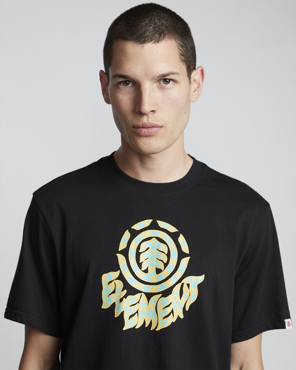 3 Foundation Icon Ss - Tee Shirt for Men  N1SSA3ELP9 Element