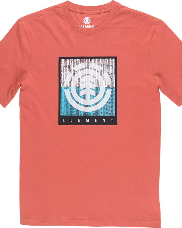 3 Density Ss - Tee Shirt for Men Red N1SSA8ELP9 Element