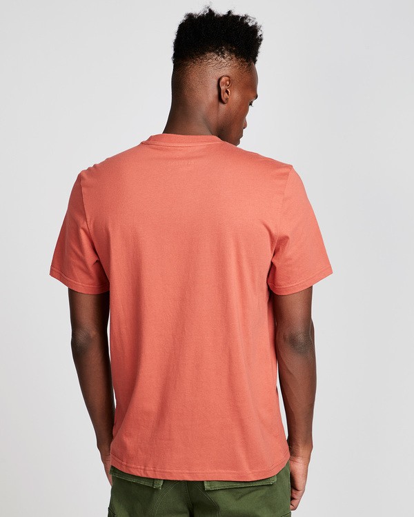2 Density Ss - Tee Shirt for Men Red N1SSA8ELP9 Element