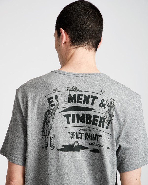 3 Crew Ss - T-Shirt pour Homme  N1SSE2ELP9 Element
