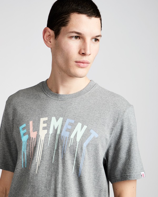 1 Stencil Ss - Tee Shirt for Men  N1SSE6ELP9 Element