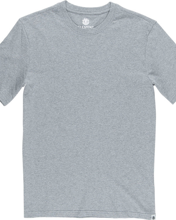 4 Basic - Maglietta a maniche corte Gray N1SSG1ELP9 Element