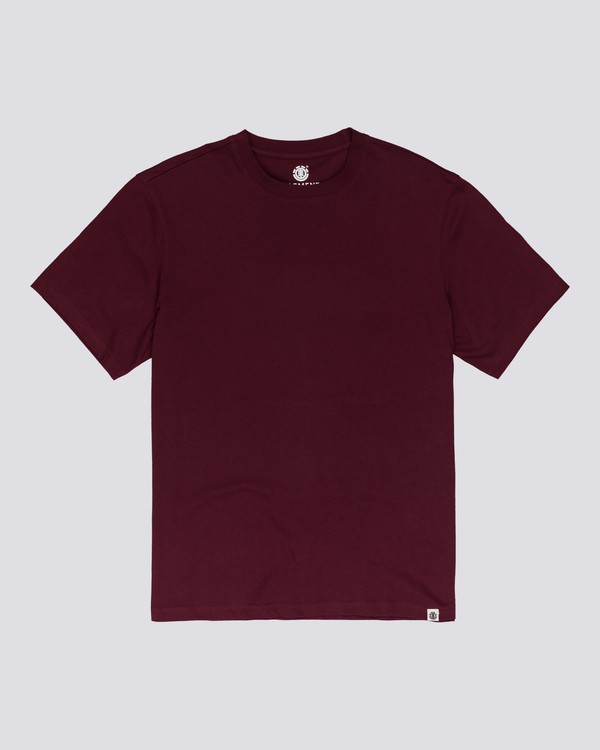 0 Basic - T-Shirt manches courtes Rouge N1SSG1ELP9 Element