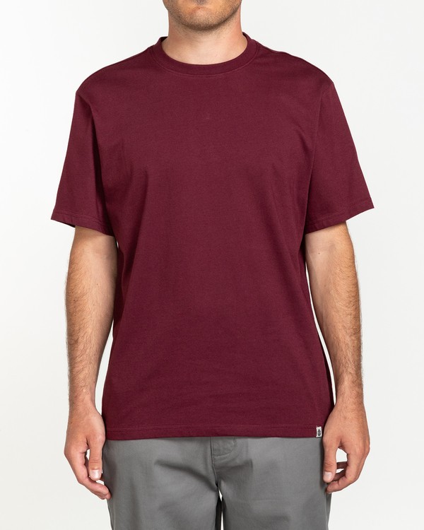 1 Basic - T-Shirt manches courtes Rouge N1SSG1ELP9 Element