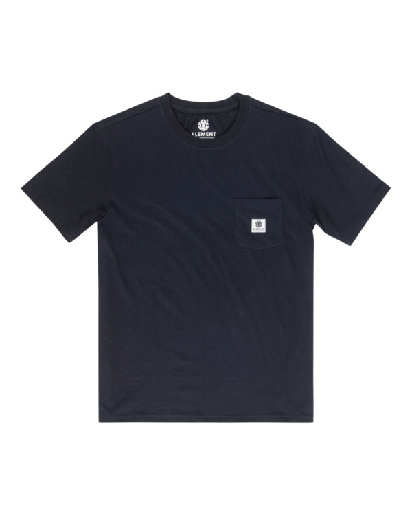 0 Basic Pocket Label - Camiseta de manga corta Negro N1SSG3ELP9 Element