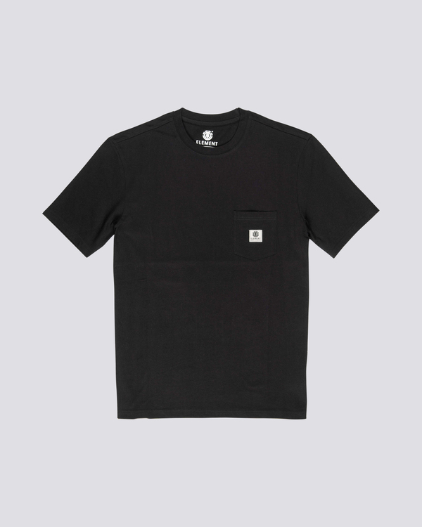 0 Basic Pocket Label - Camiseta de manga corta Negro N1SSG3ELP9 Element