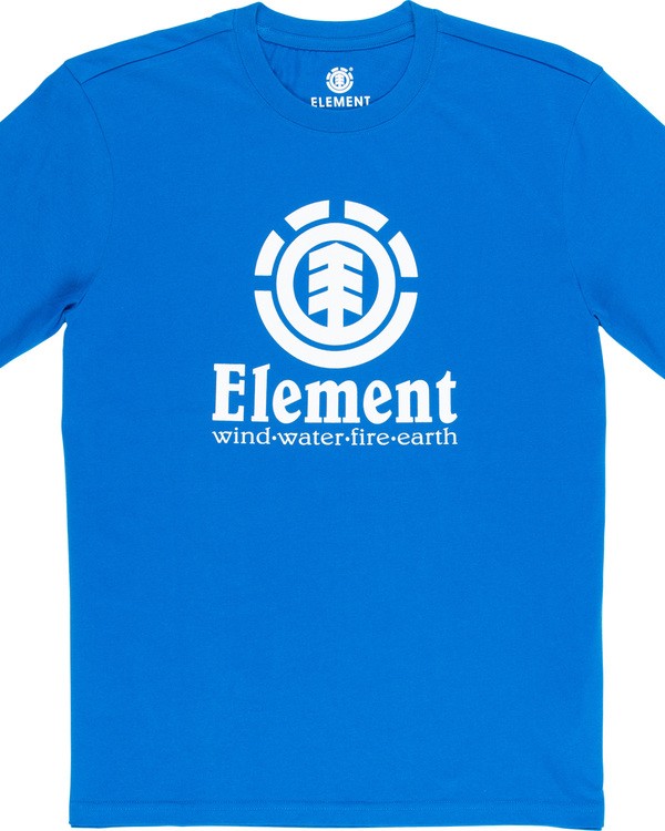 1 Vertical - Short Sleeve T-Shirt for Men Blue N1SSG4ELP9 Element
