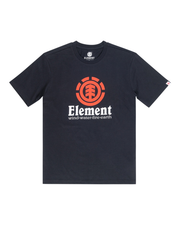 0 Vertical - T-Shirt für Herren Schwarz N1SSG4ELP9 Element