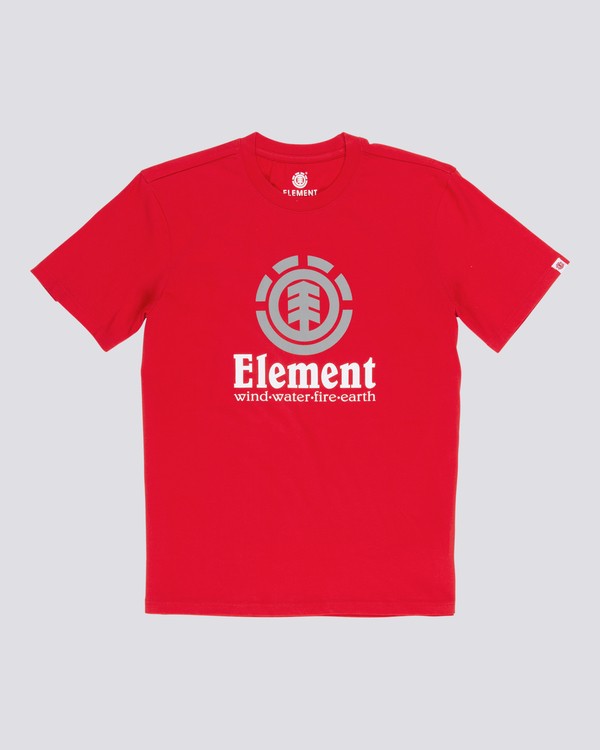 0 Vertical - Maglietta a maniche corte da Uomo Red N1SSG4ELP9 Element