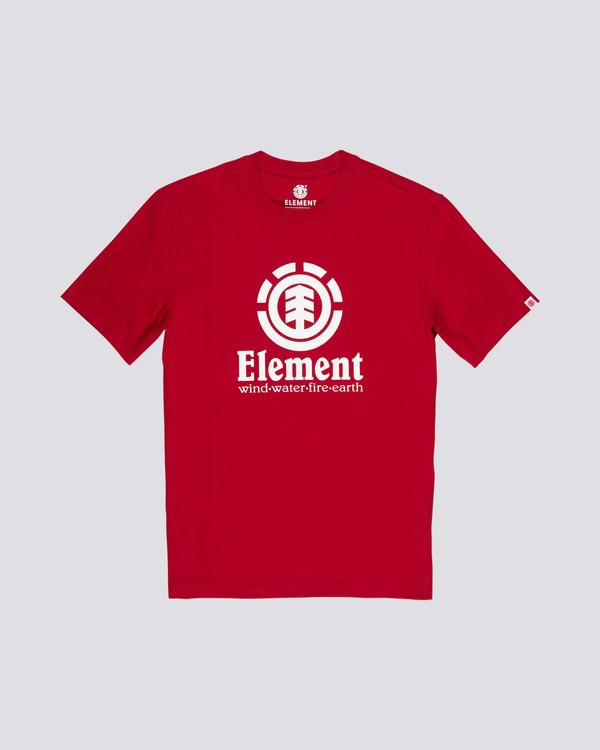 0 Vertical - Maglietta a maniche corte da Uomo Red N1SSG4ELP9 Element