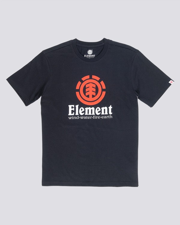 0 Vertical - Maglietta a maniche corte da Uomo Black N1SSG4ELP9 Element