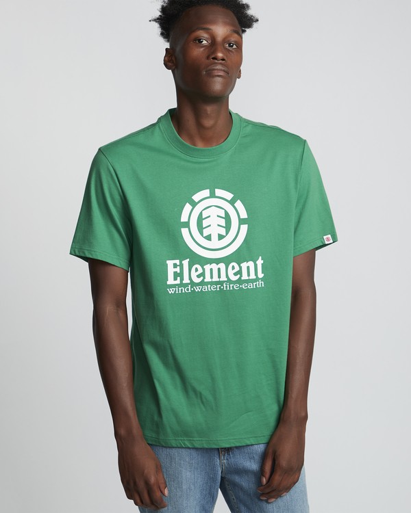1 Vertical - Maglietta a maniche corte da Uomo Green N1SSG4ELP9 Element