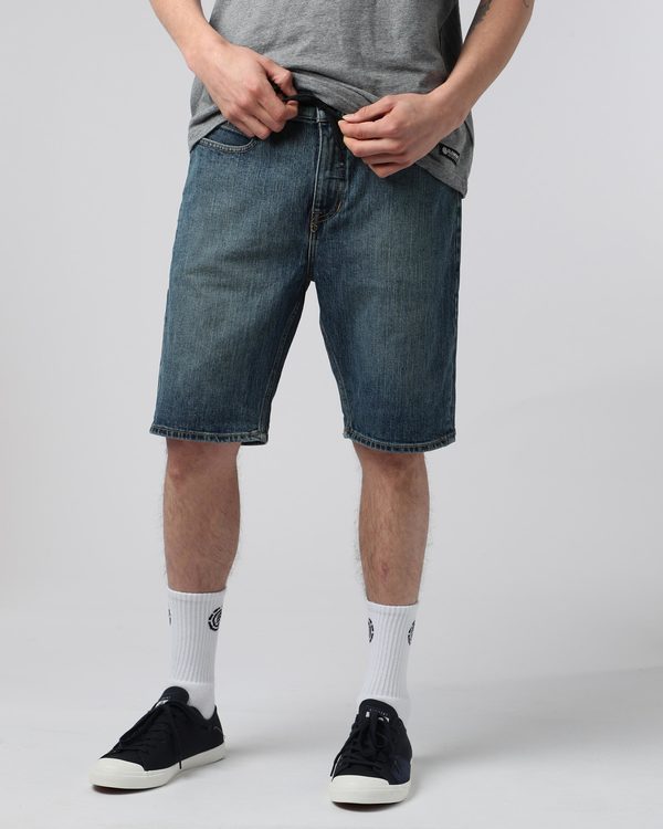 0 E02 Wk - Bermuda-Shorts für Männer Blau N1WKB3ELP9 Element