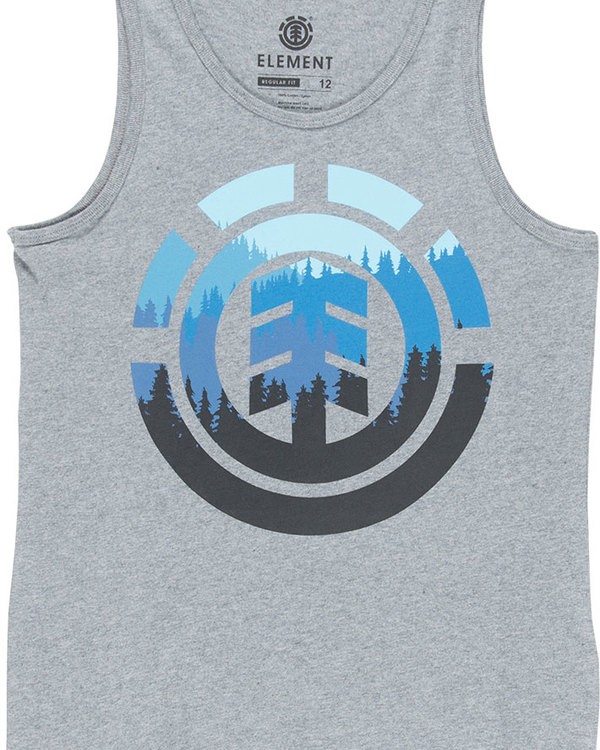 0 Glimpse Icon Singlet - Tee Shirt for Boys  N2SGA1ELP9 Element