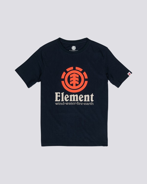 0 Vertical - T-Shirt für Jungen Grau N2SSC8ELP9 Element