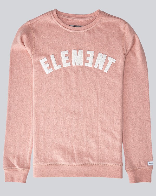 0 Logo Crew Fleece - sweat pour Femme  N3CRA1ELP9 Element
