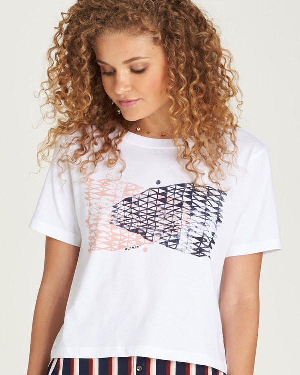 0 Net Crop Ss - Tee Shirt for Women  N3SSA4ELP9 Element