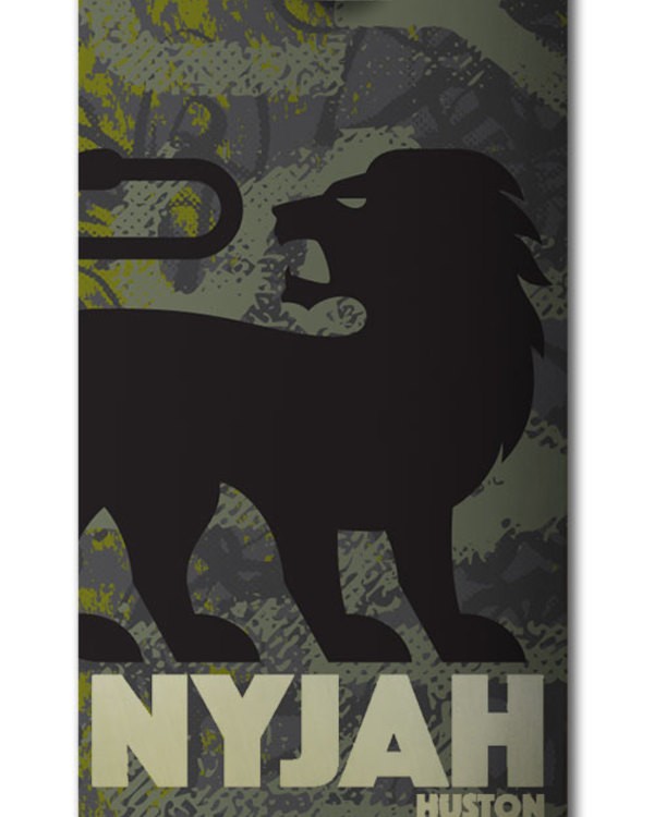 0 Nyjah Texture 7.75" - Complete Skateboard  N4CPB5ELP9 Element