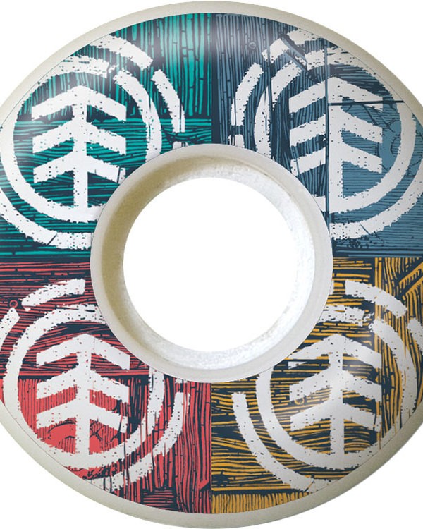 0 Sylvan 52mm - Set of 4 Skate Wheels  N4WHA9ELP9 Element