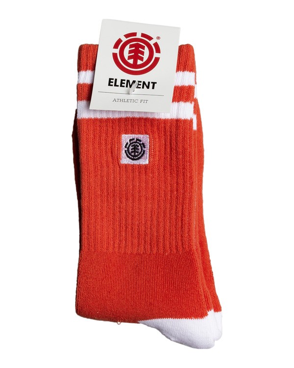 1 Clearsights - Chaussettes Unisexe Orange N5SOA1ELP9 Element