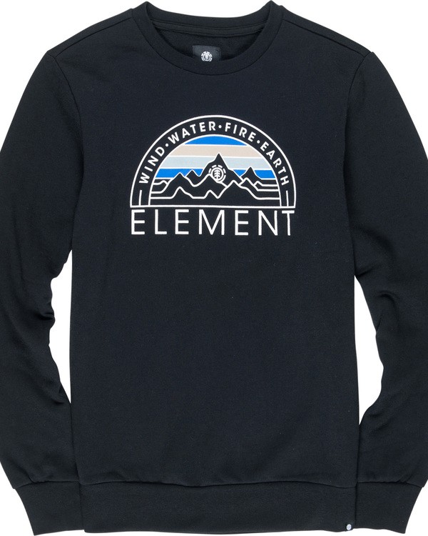 3 Odyssey - Sudadera para Hombre Negro Q1CRA7ELF9 Element
