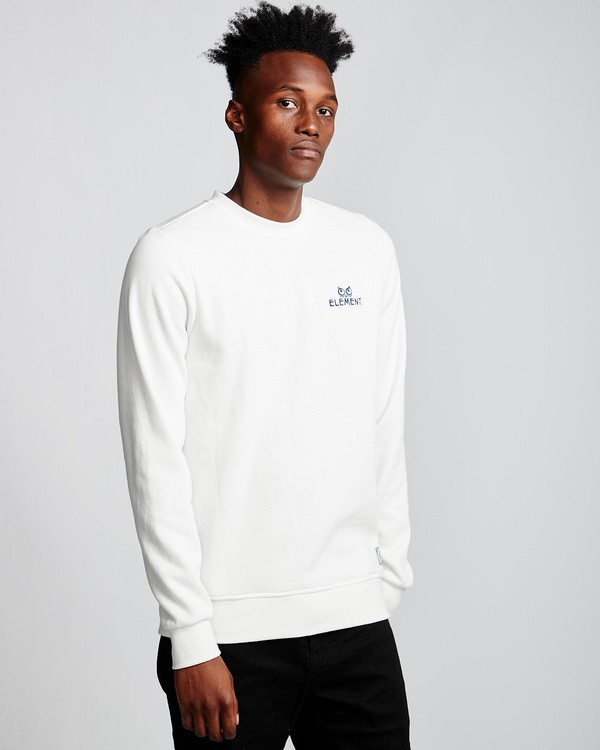0 In The Owl - Sweatshirt White Q1CRB5ELF9 Element