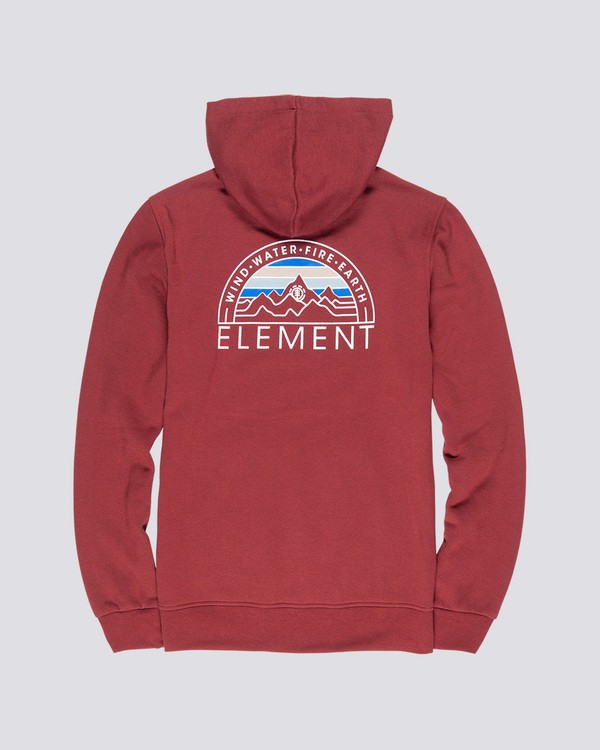 1 Odyssey - Hoodie Red Q1HOA8ELF9 Element