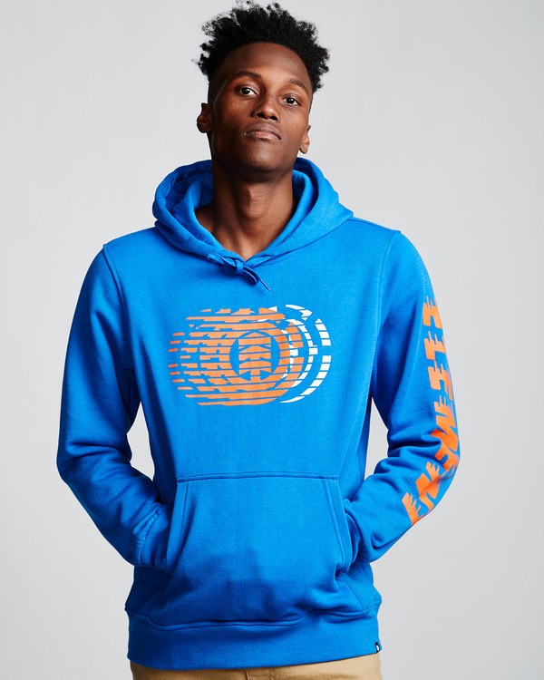 1 Victory - Pull à capuche pour Homme Bleu Q1HOB3ELF9 Element