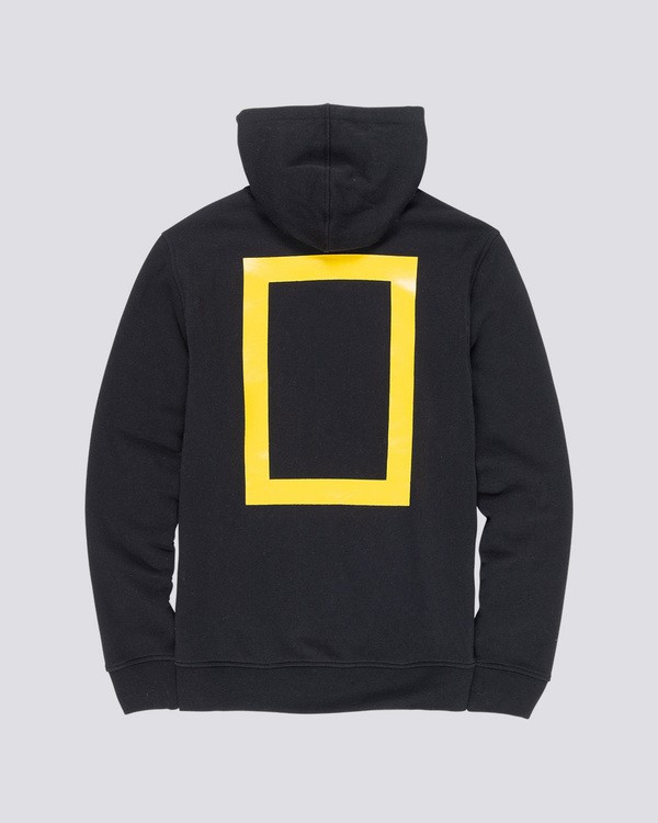 1 Unison - Felpa con cappuccio da Uomo Black Q1HOB7ELF9 Element