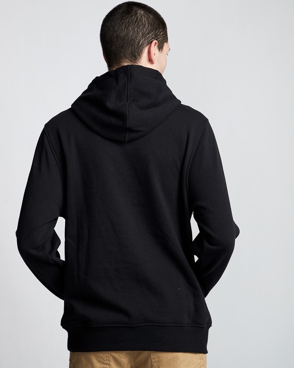 2 Horizontal Seasons - Sudadera con capucha para Hombre Negro Q1HOC1ELF9 Element