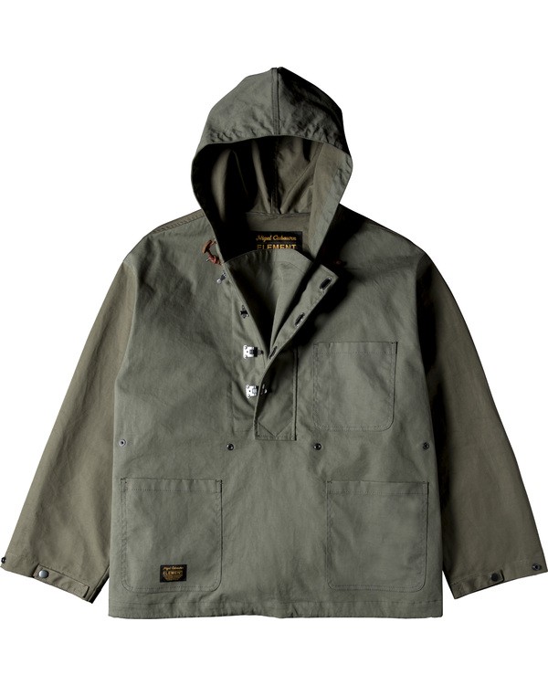 1 Barrow - Military Smock Jacket  Q1JKA4ELF9 Element