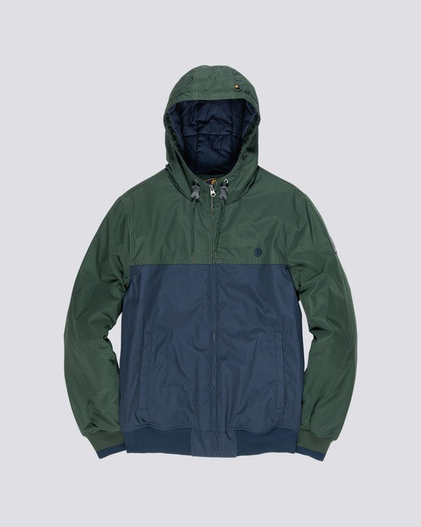 0 Dulcey 2 Tones - Hooded Jacket Green Q1JKB3ELF9 Element