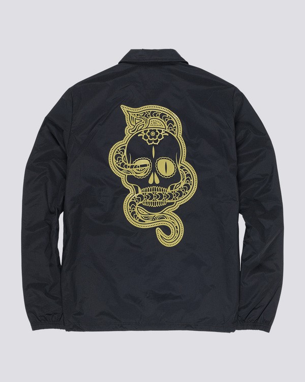 1 Abyss - Coach Jacket Black Q1JKF4ELF9 Element