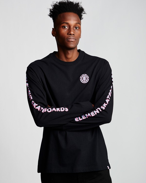 0 Chrome - Long Sleeve T-Shirt  Q1LSA7ELF9 Element