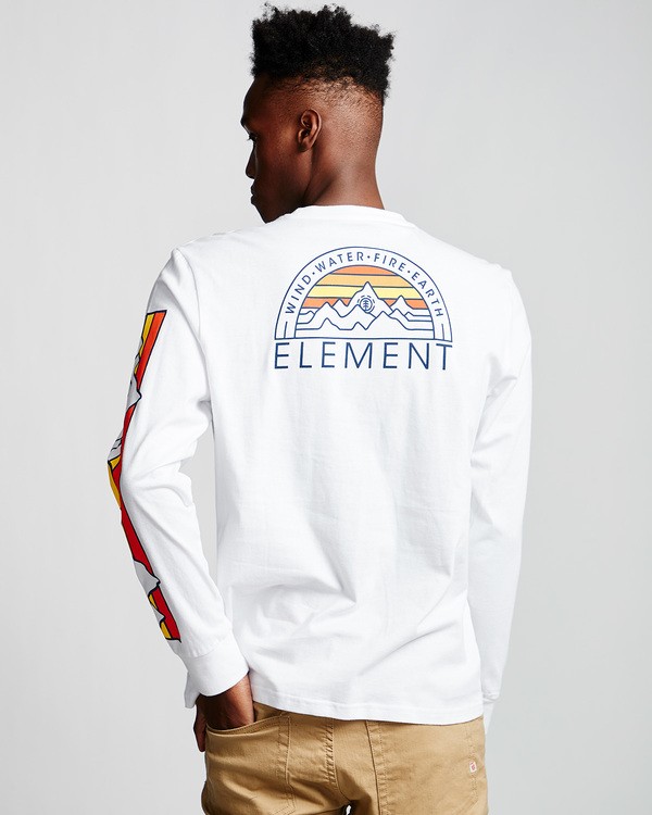 2 Odyssey - Long Sleeve T-Shirt White Q1LSA9ELF9 Element