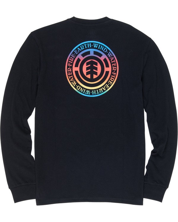 4 Seal Gradient - Long Sleeve T-Shirt  Q1LSB3ELF9 Element